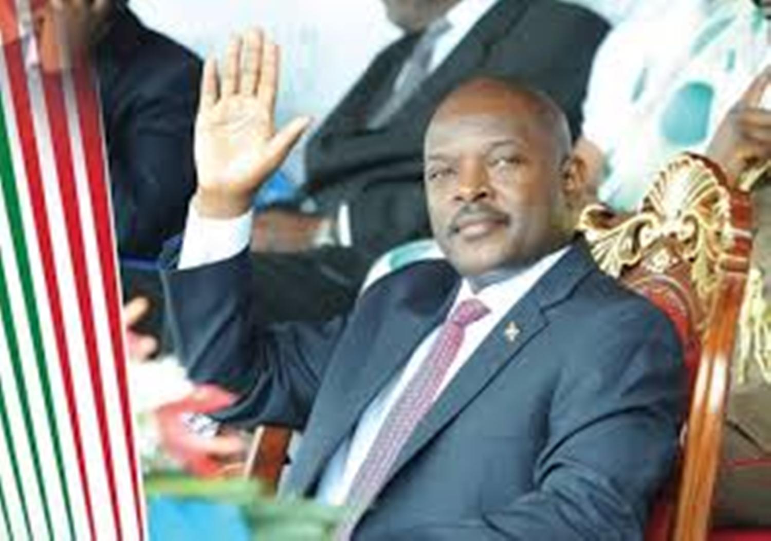 Pierre Nkurunziza.