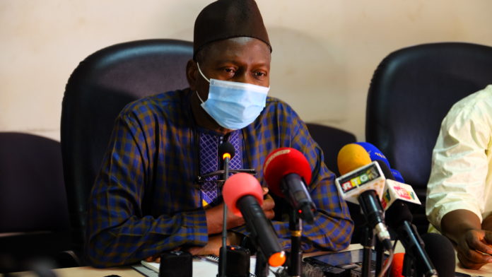 Sakoba Keita, directeur général de l'Agence National de la Sécurité Sanitaire